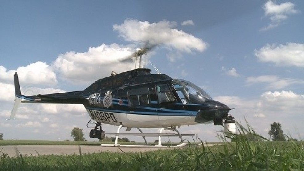 Police Helicopter Helps